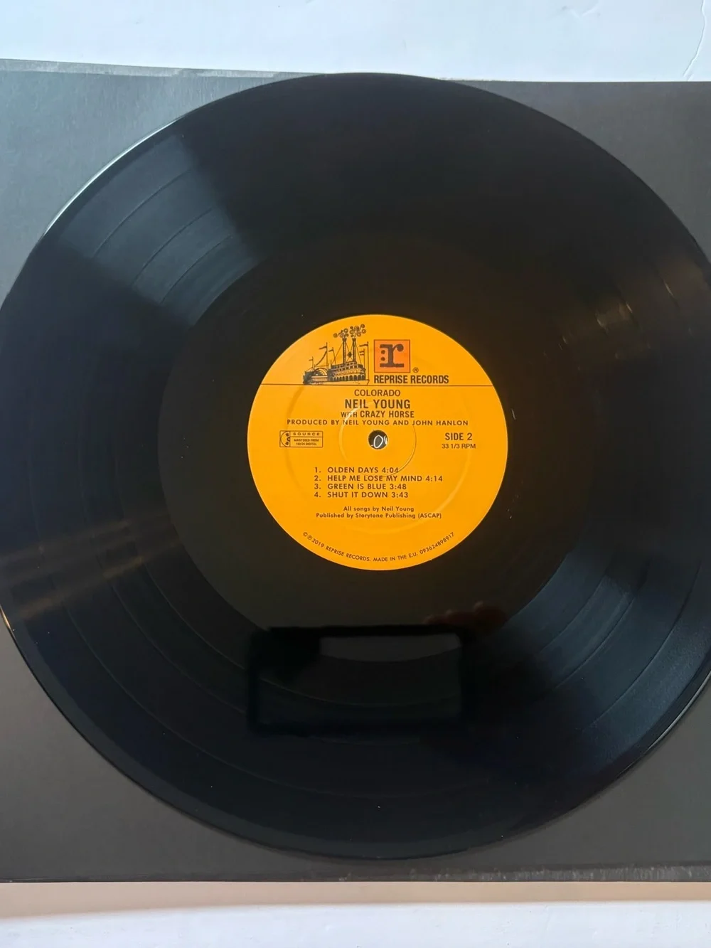 Neil Young With Crazy Horse Colorado 2LP 2019 Reprise Records 093624898917 EX EX
